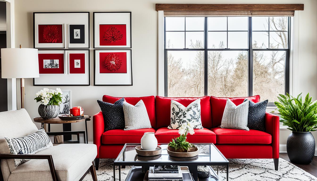 Red Couch Decorating Ideas for a Bold Living Room