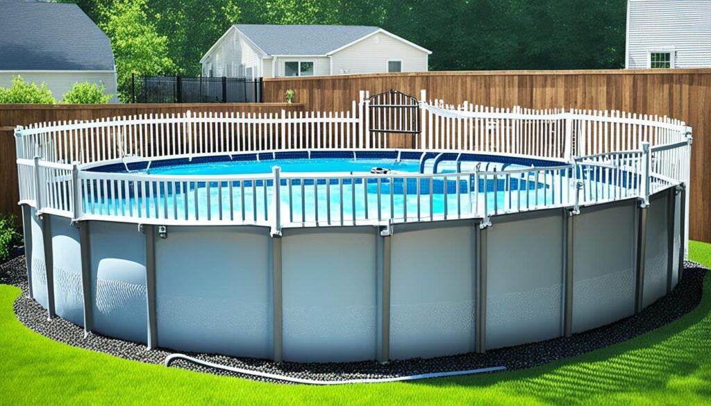 Refreshing Above Ground Pool Fence Ideas for Safety & Style