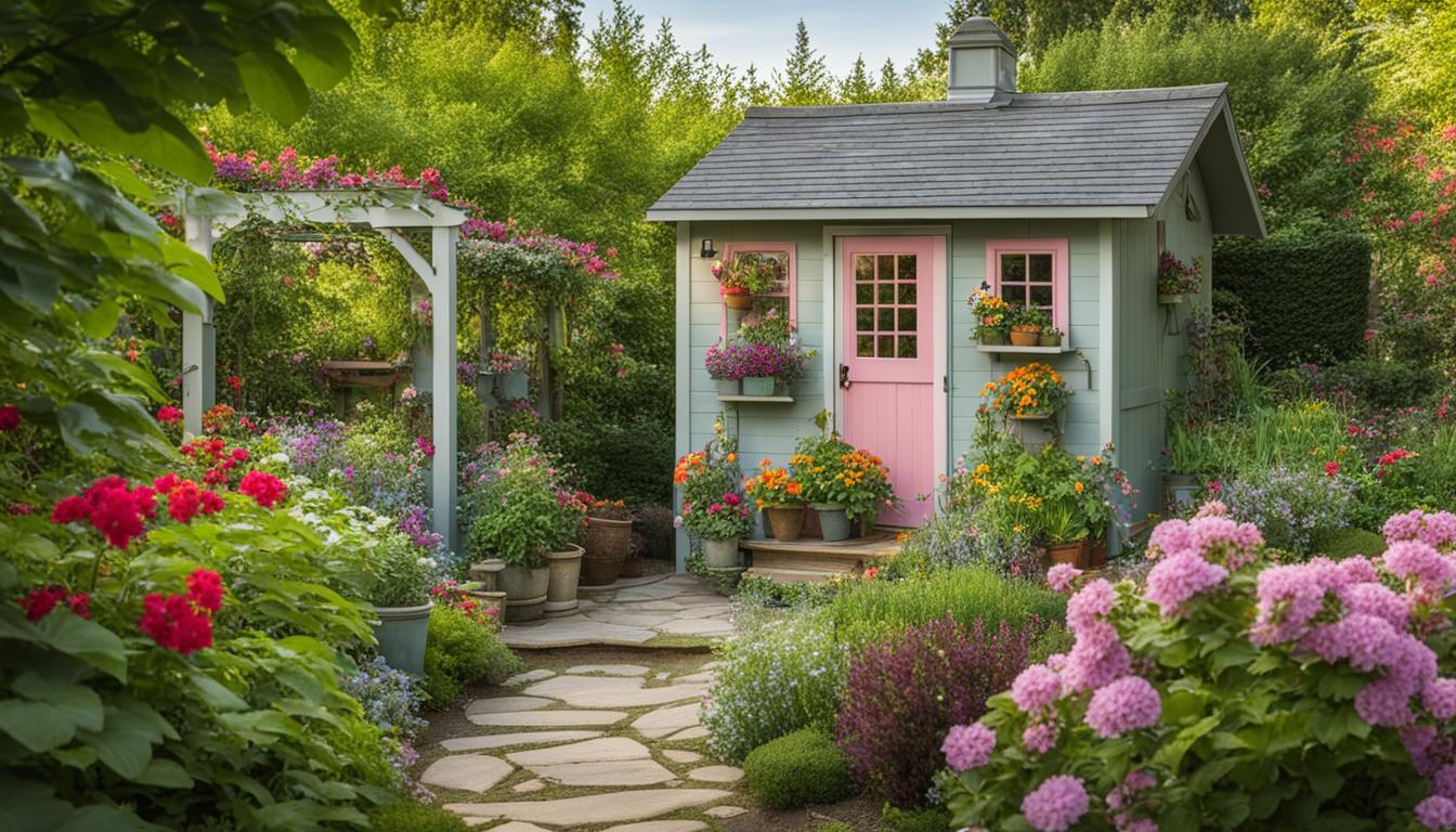 Shed Painting Ideas: Brighten Your Backyard Oasis