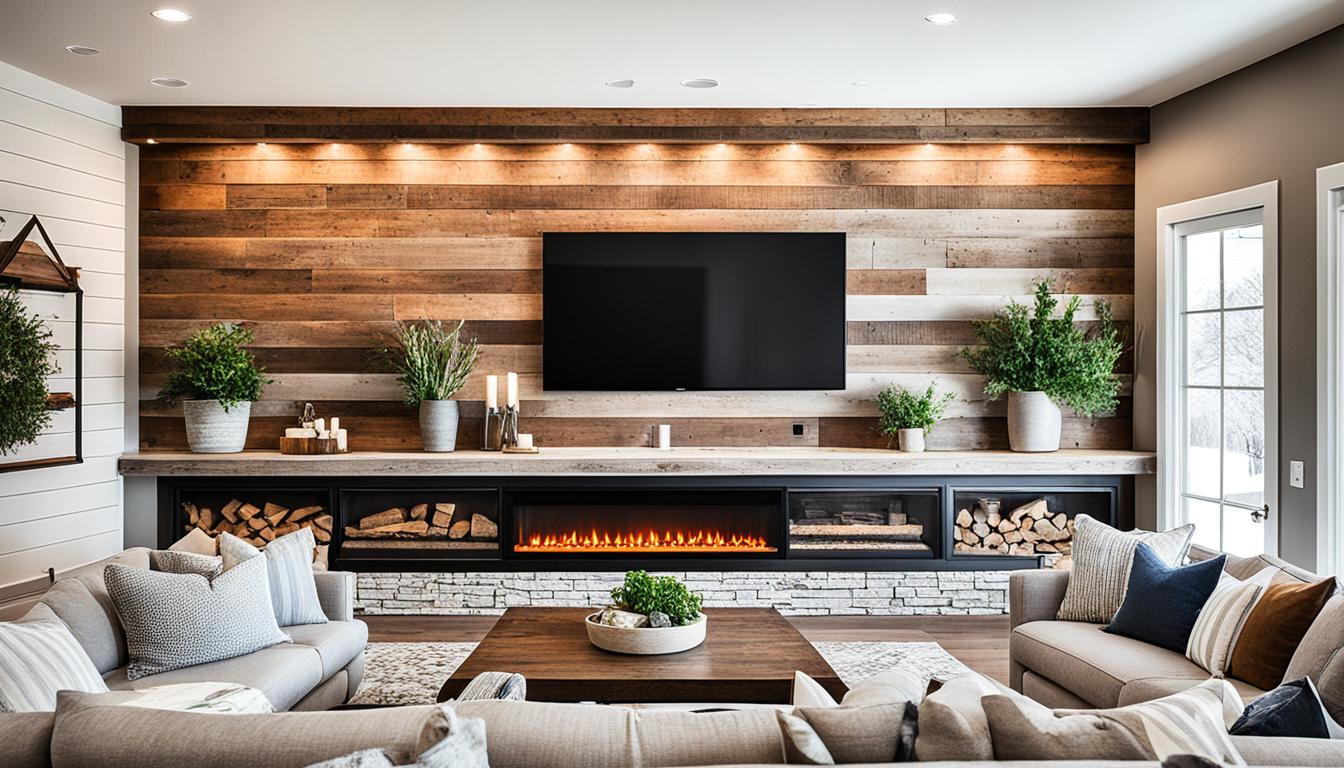 Shiplap TV Wall Ideas for Stylish Viewing