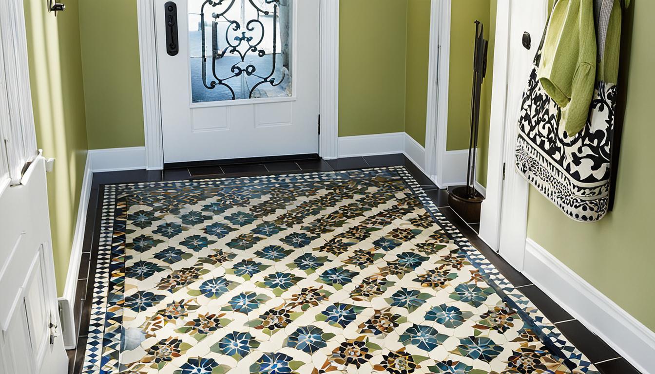 Chic Small Entryway Tile Floor Ideas for Homes