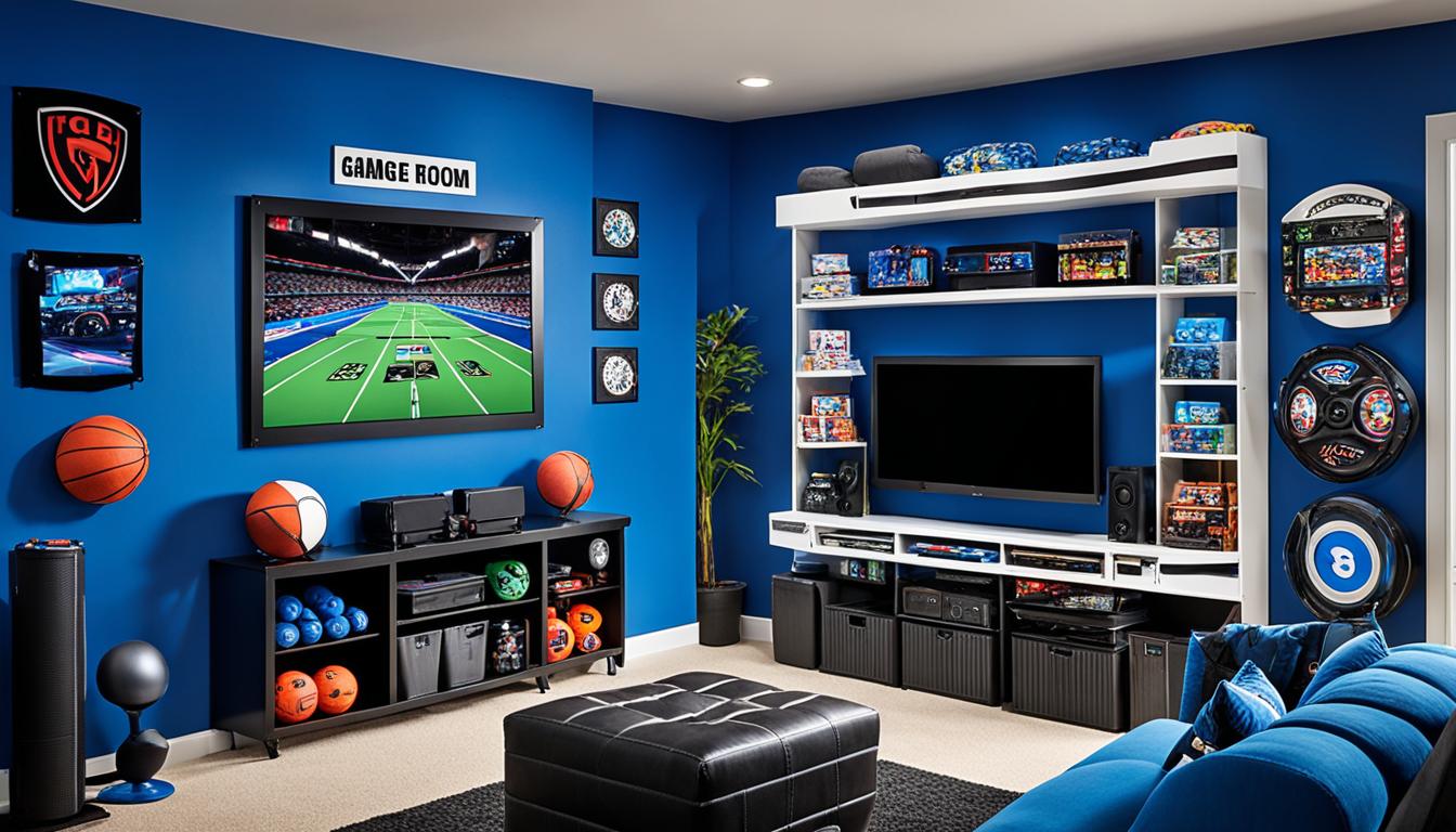 Creative Small Garage Game Room Ideas