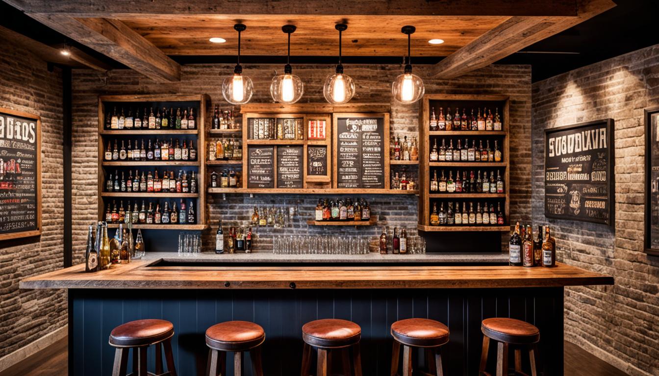 Transform Your Space with Sports Bar Basement Ideas