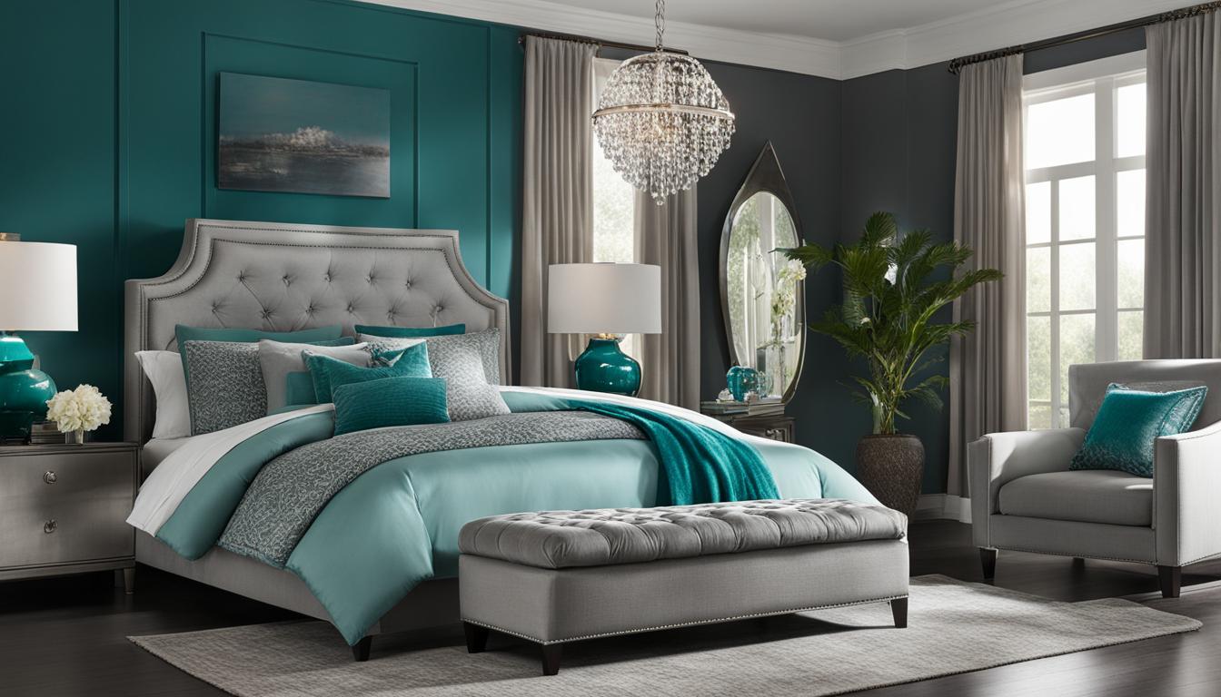 Teal and Grey Bedroom Ideas for a Chic Look