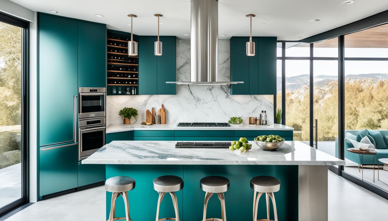 Refreshing Teal Kitchen Ideas for Chic Home Decor