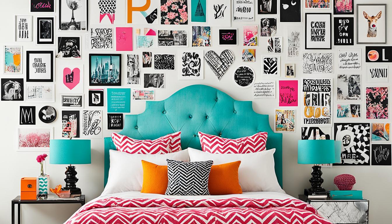 Teenage Wall Collage Ideas for Stylish Bedrooms