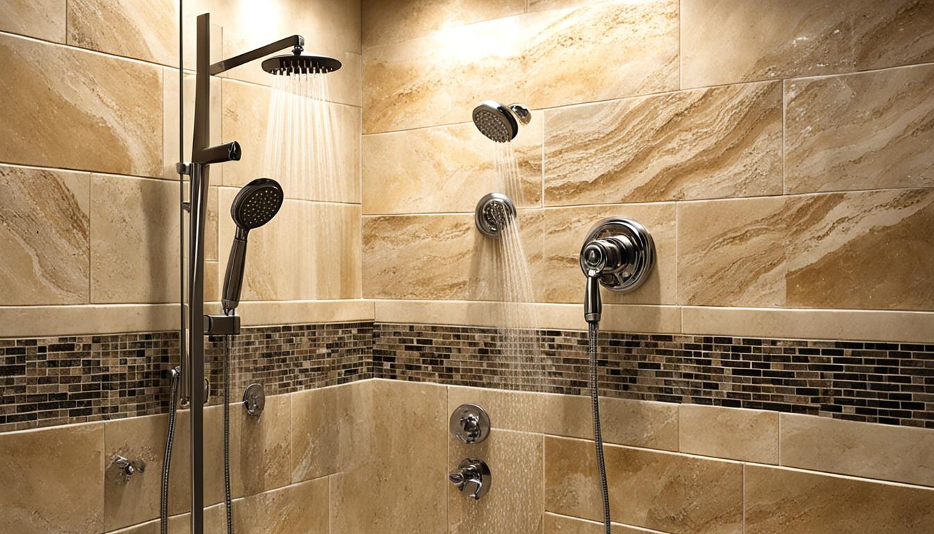 Image result for Elegant Travertine Tile Bathroom Ideas for You