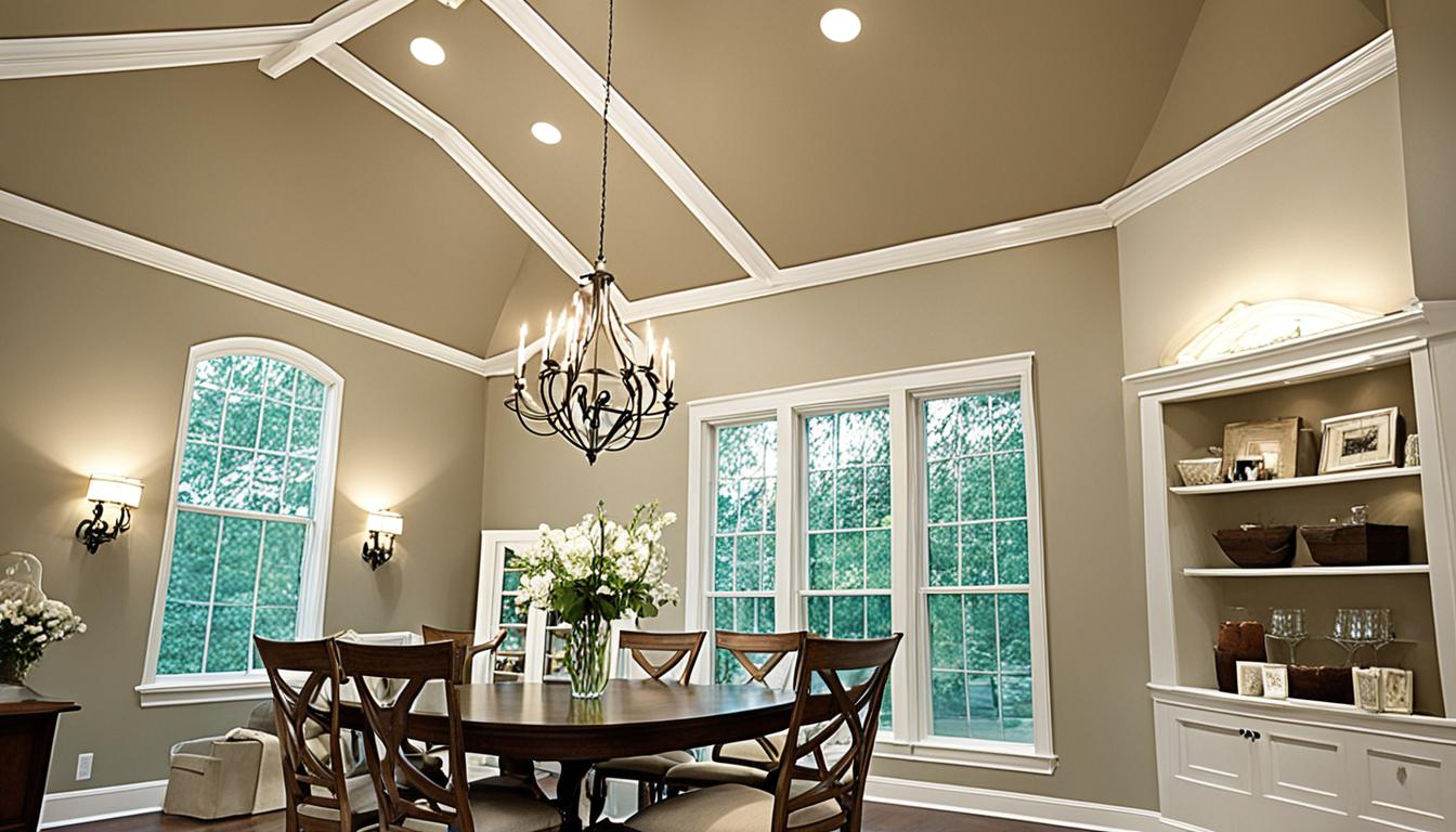 Vaulted Ceiling Trim Ideas for Elegant Spaces