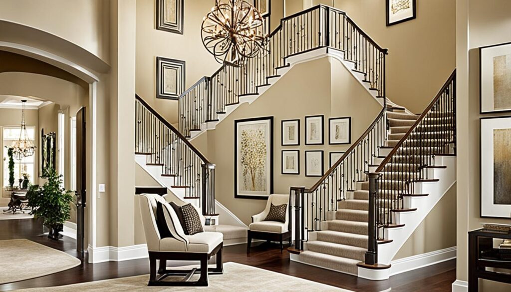 Two Story Wall Decor Ideas