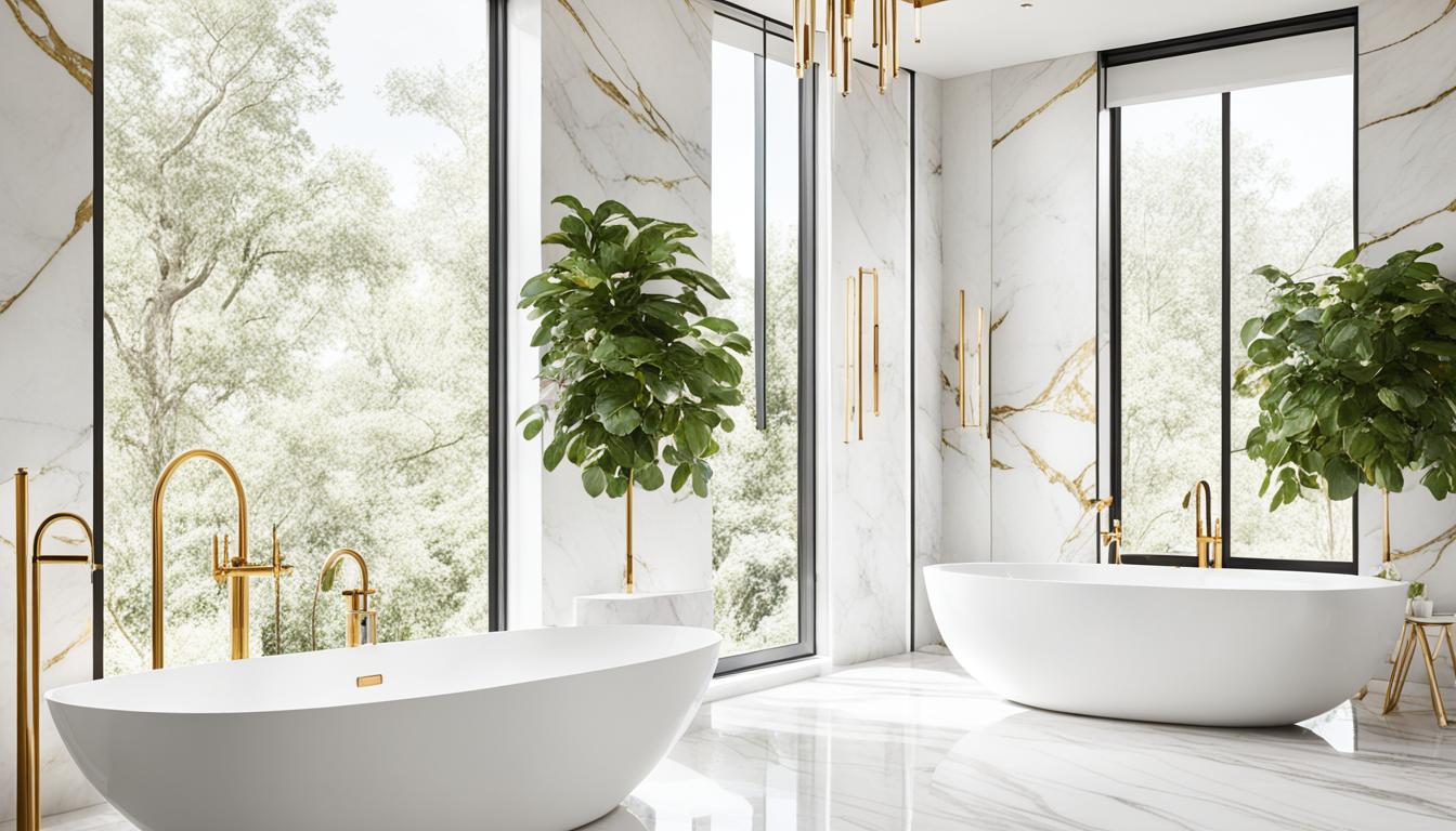 Elevate Your Space: White and Gold Bathroom Ideas