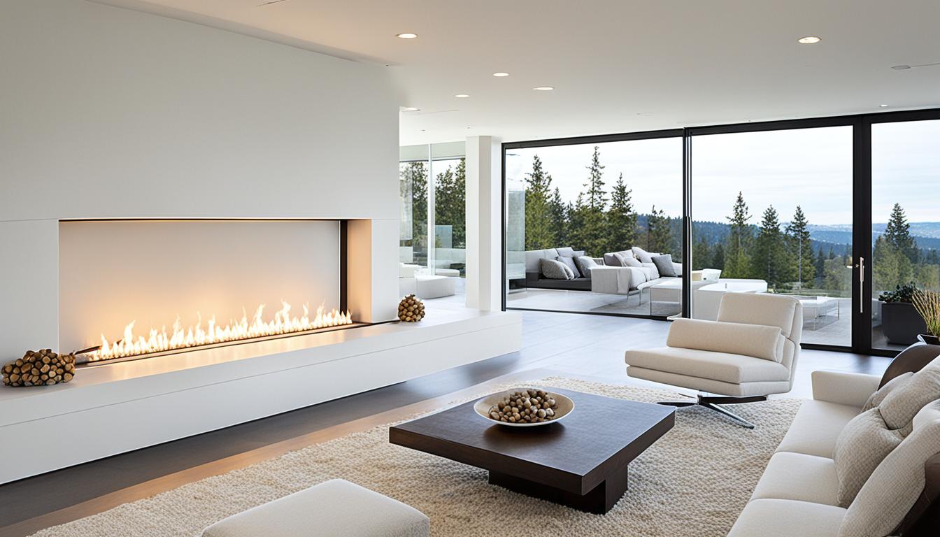 Chic White Stone Fireplace Ideas For Cozy Homes