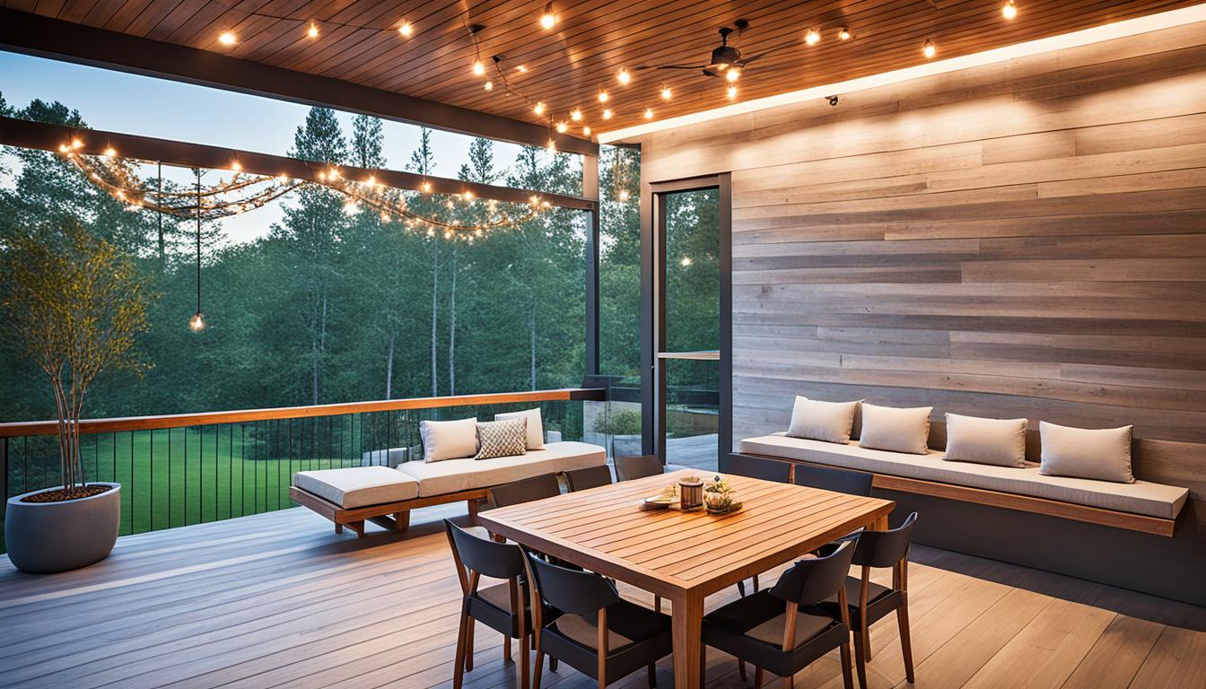 Elevate Your Space with Wood Porch Ceiling Ideas