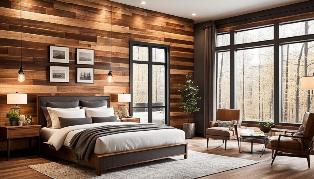 Rustic Charm: Wood Trim Accent Wall Ideas