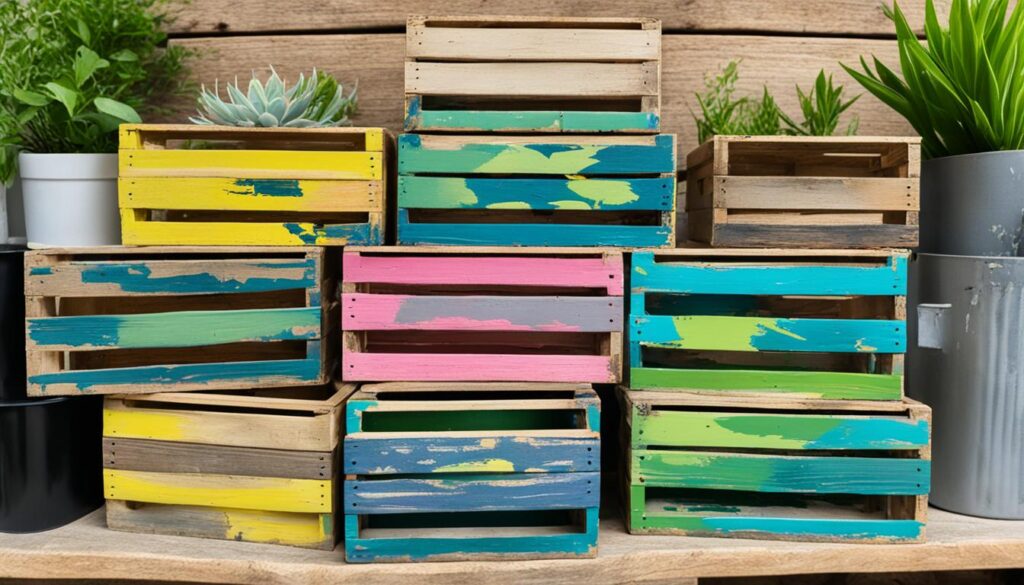 Creative Wooden Crate Painting Ideas to Try
