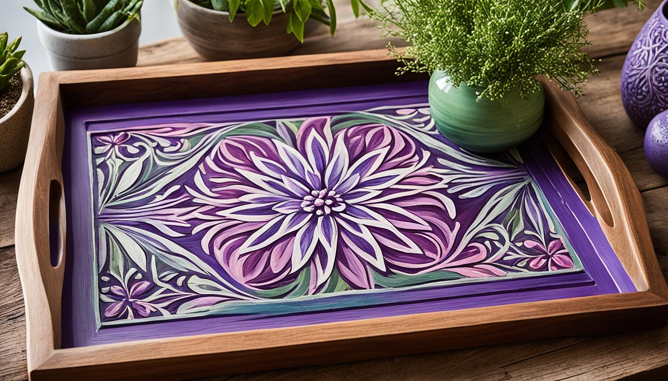 Creative Wooden Tray Painting Ideas Unveiled