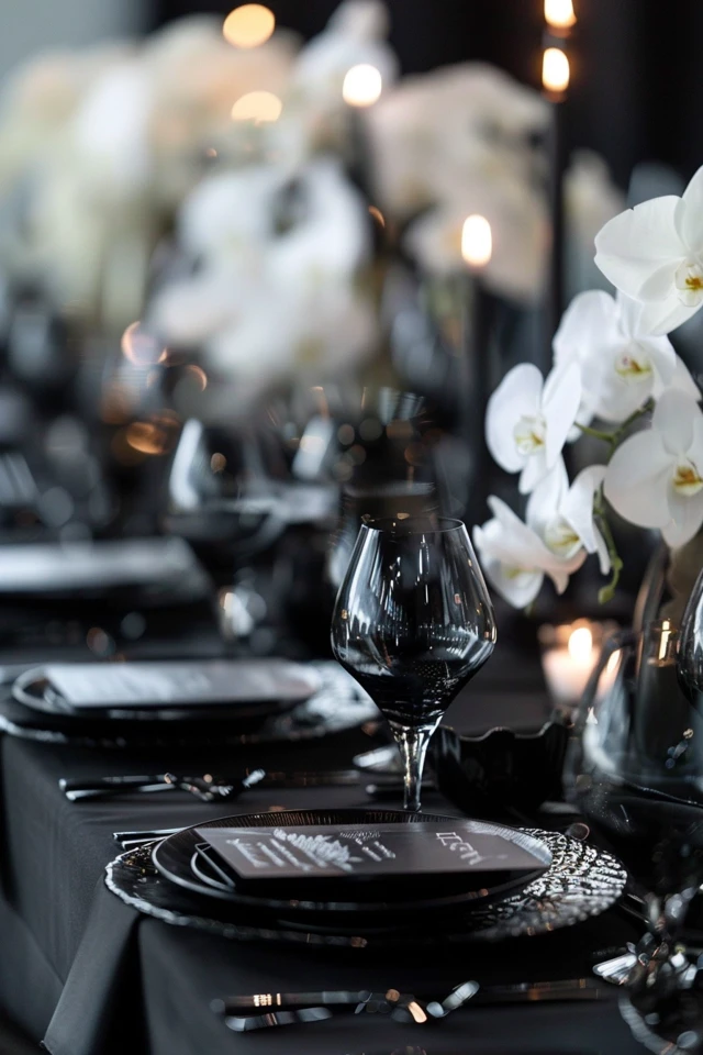 All Black Party Decorating Ideas: Chic & Elegant Themes