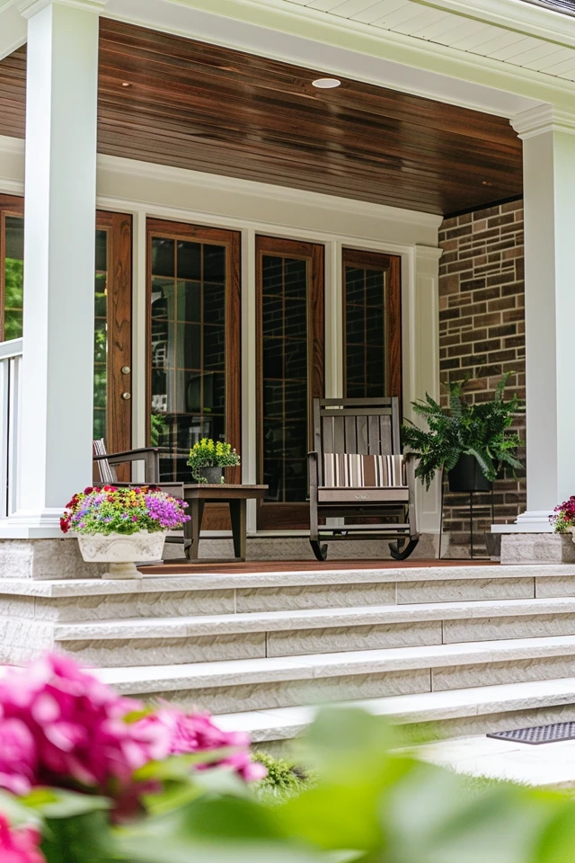 Invigorate Your Entryway: Split Level Front Porch Ideas