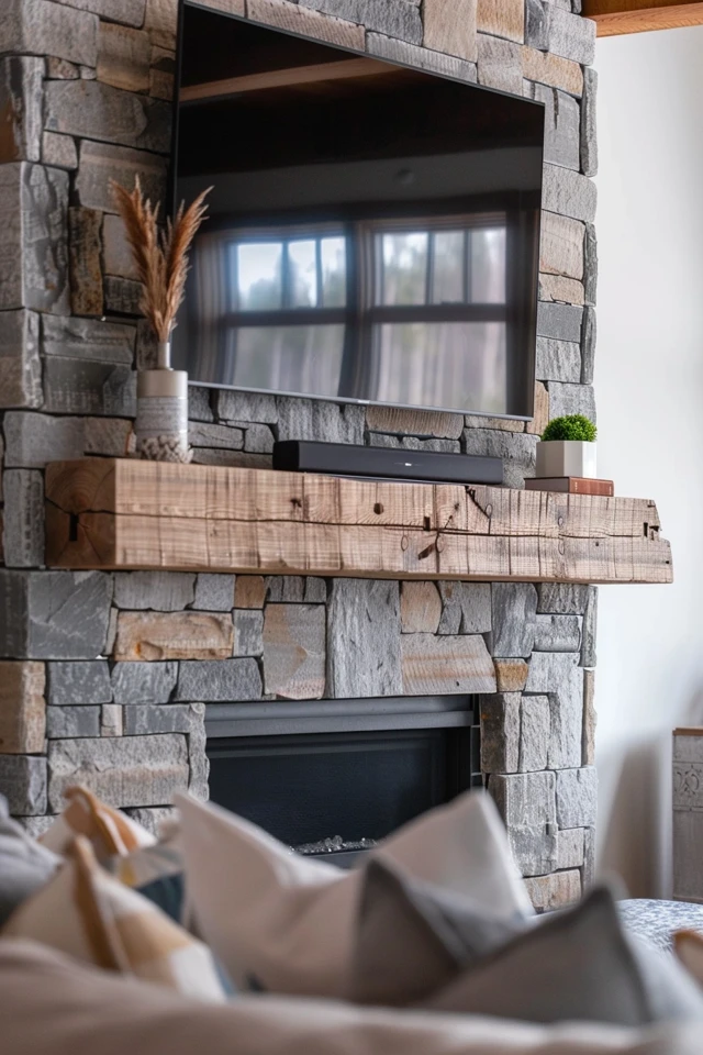 How To Mount A TV On A Stone Fireplace Safely