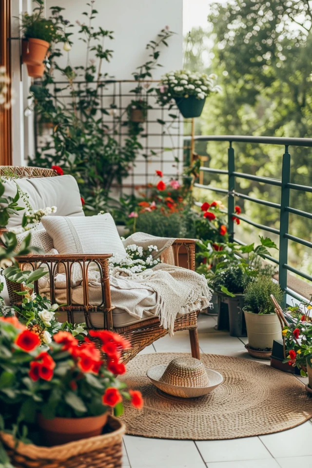 How To Transform Your Balcony Into A Private Oasis