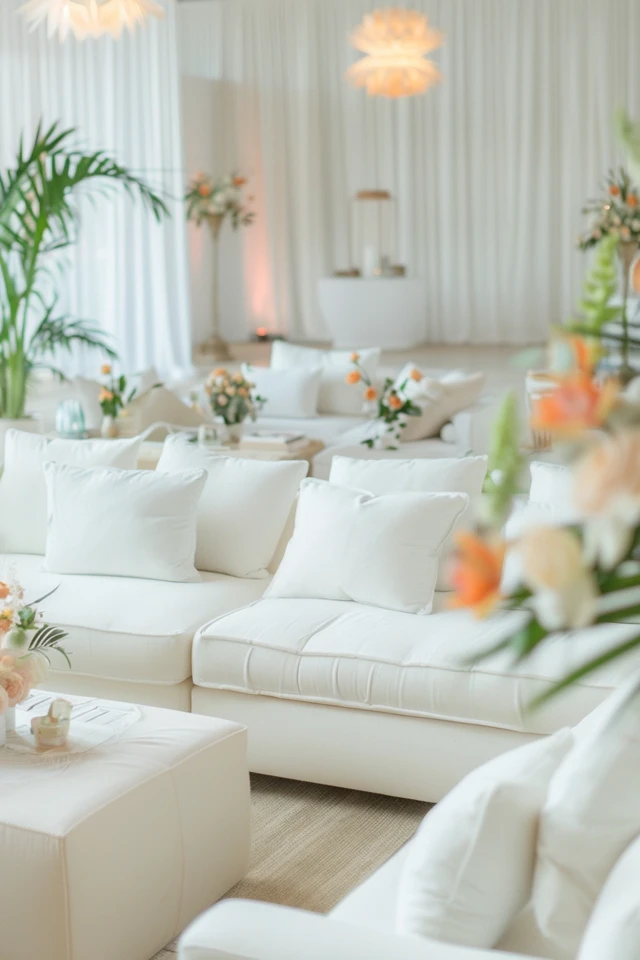 All White Decorating – Elegant Ideas for a Party