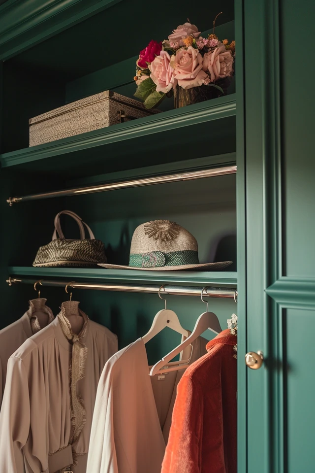 How To Decorate Open Space Above Closet: Utilizing Vertical Space