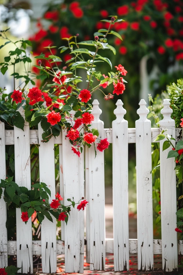 Charming Picket Fence Gate Ideas for Your Home