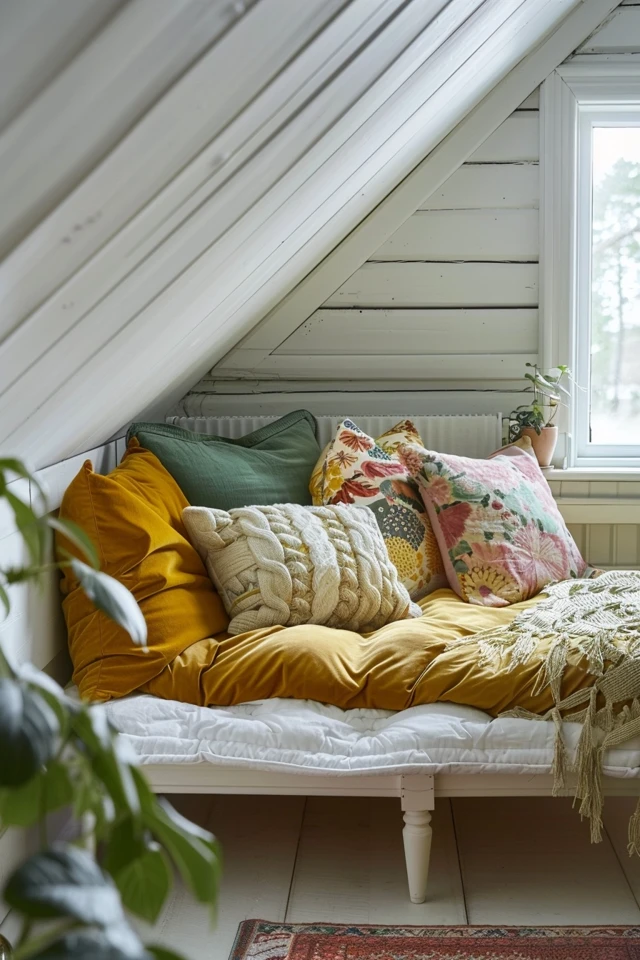 Attic Daybed: Cozy Relaxation