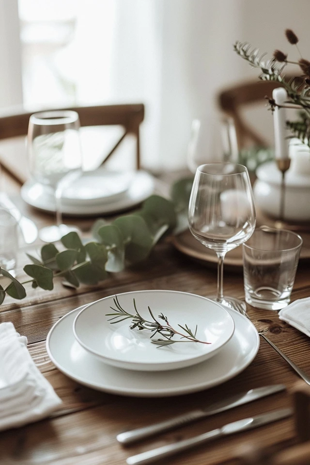 Minimalist Tableware: Dining in Style