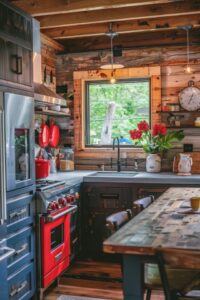 Rustic Log Cabin Kitchen Backsplash Ideas Unveiled
