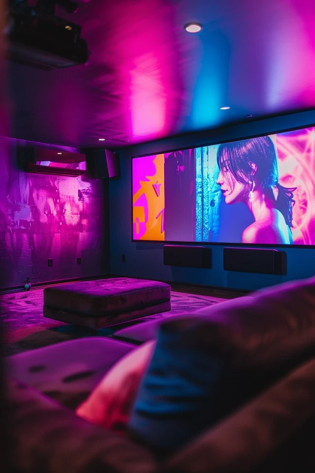 Creative Projector Wall Ideas for Your Space