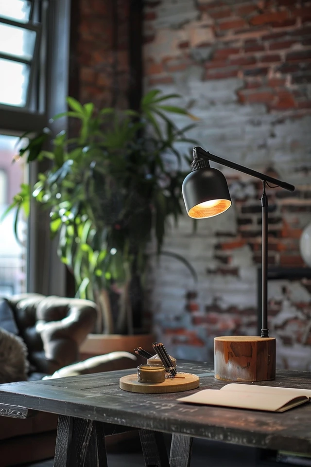 Industrial Table Lamps: Stylish Lighting