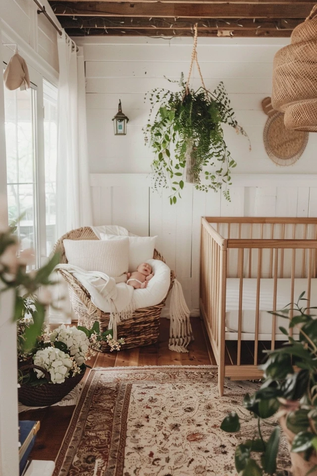 Rustic Farmhouse Nursery Ideas for Cozy Charm