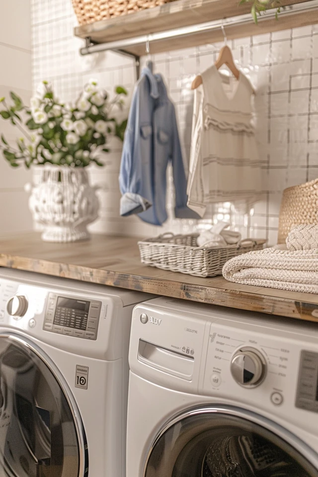 Fresh Laundry Room Tile Ideas for Chic Spaces