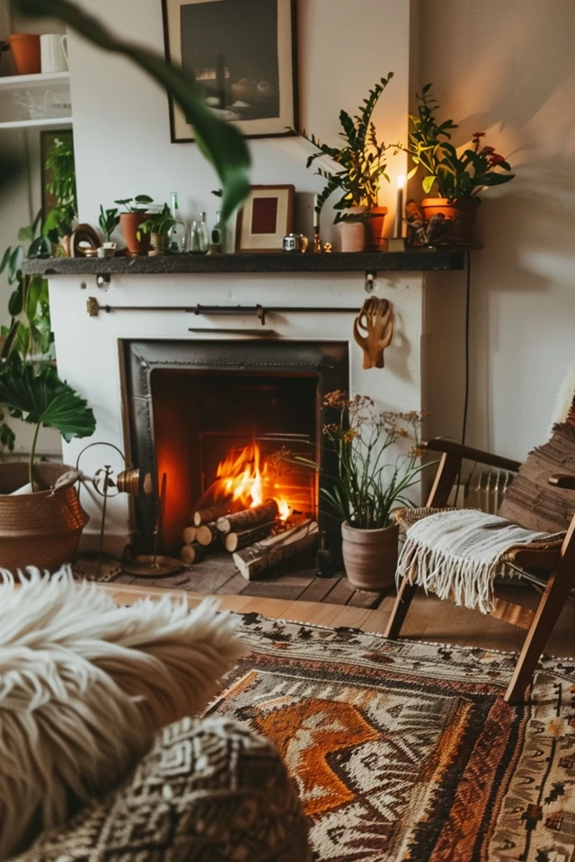 Bohemian Fireplaces: Cozy and Stylish