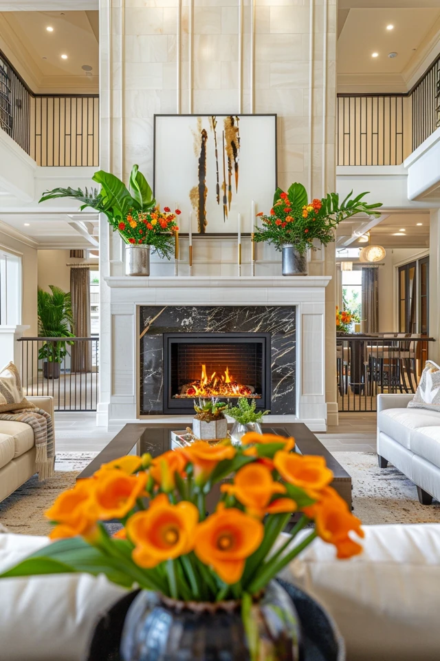 Elevating Style: 2 Story Fireplace Ideas Unveiled