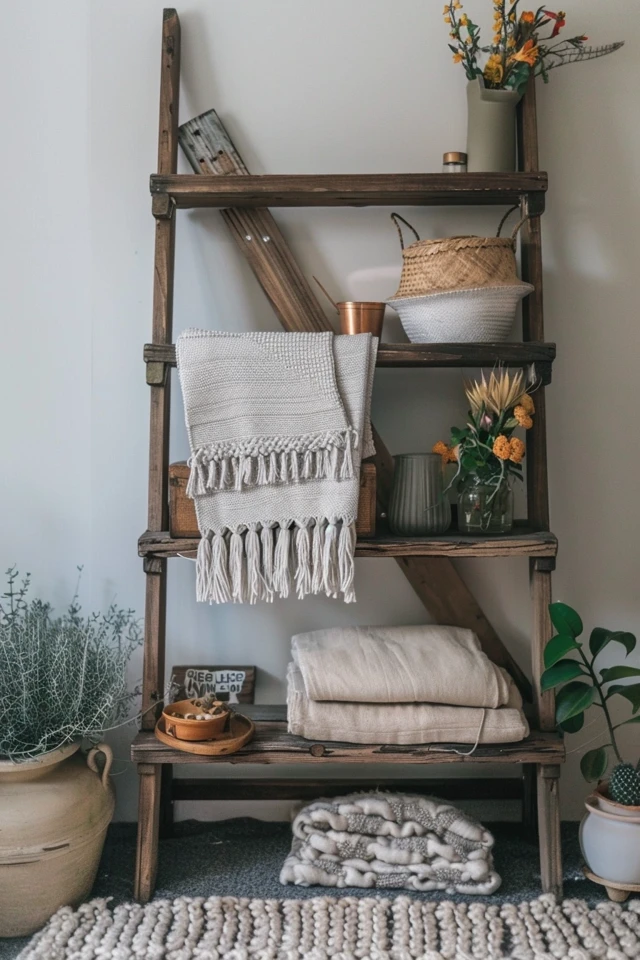 Bohemian Storage Solutions: Functional and Stylish