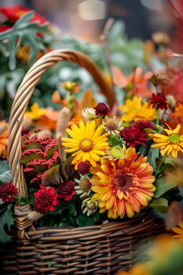 Autumn Charm: Fall Basket Decorating Ideas