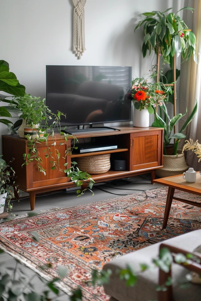 Bohemian TV Stands: Functional Decor