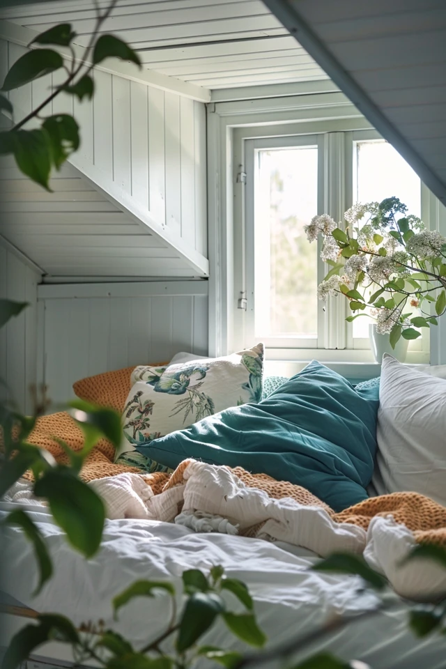 Attic Daybed Nook: Cozy Rest Areas