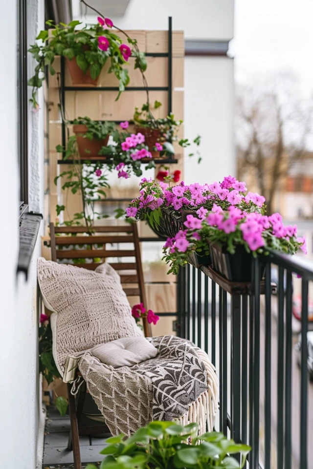 Balcony Decor with Outdoor Art