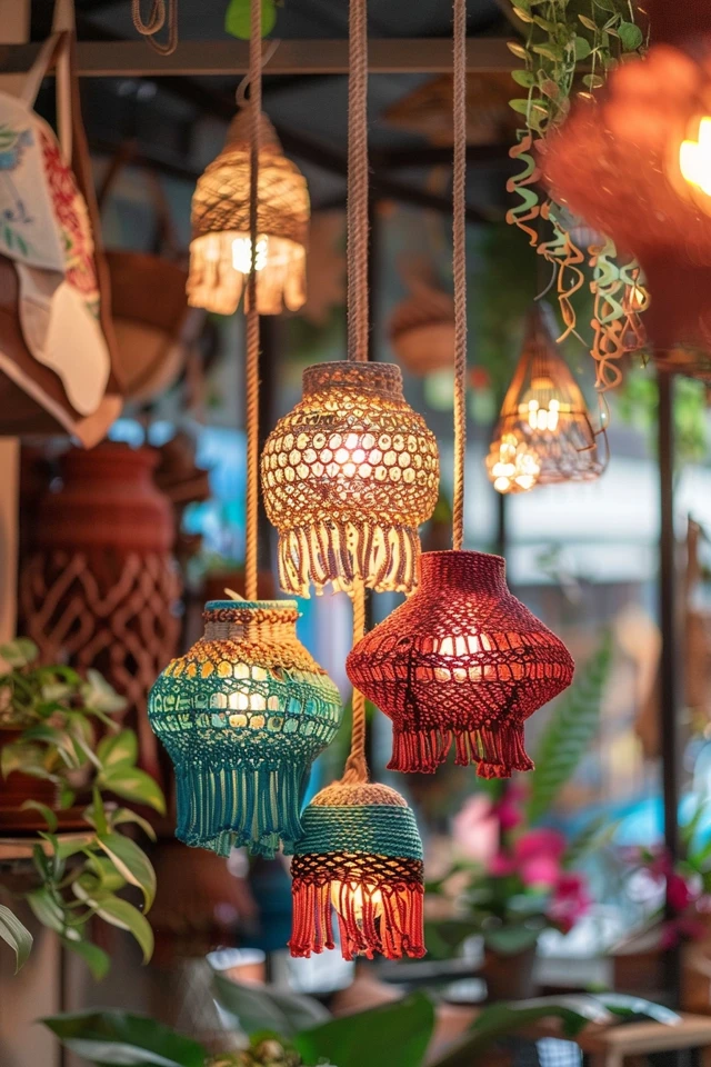 Bohemian Pendant Lights: Artistic Illumination