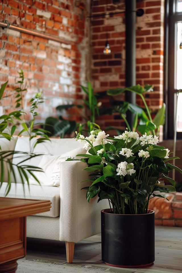 Industrial Planters: Stylish Greenery