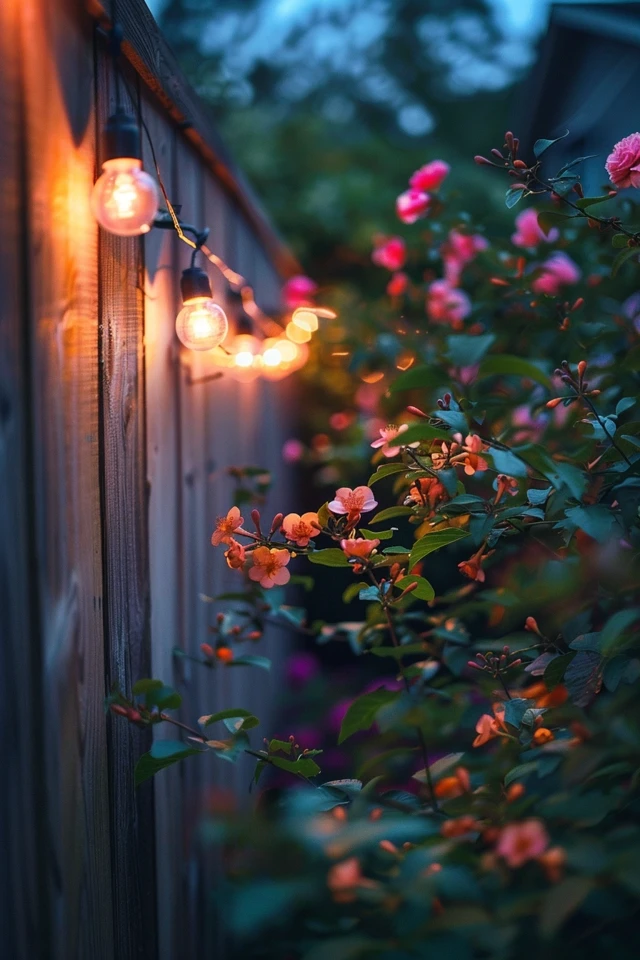 Illuminating Tips: Backyard Fence Lighting Ideas