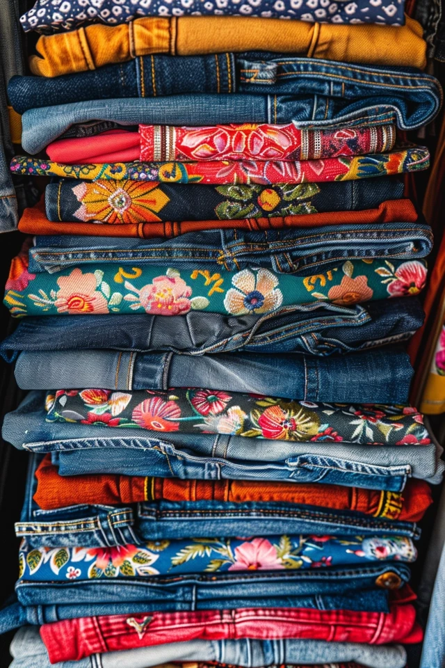 Creative Jeans Organizer Ideas to Declutter Your Closet