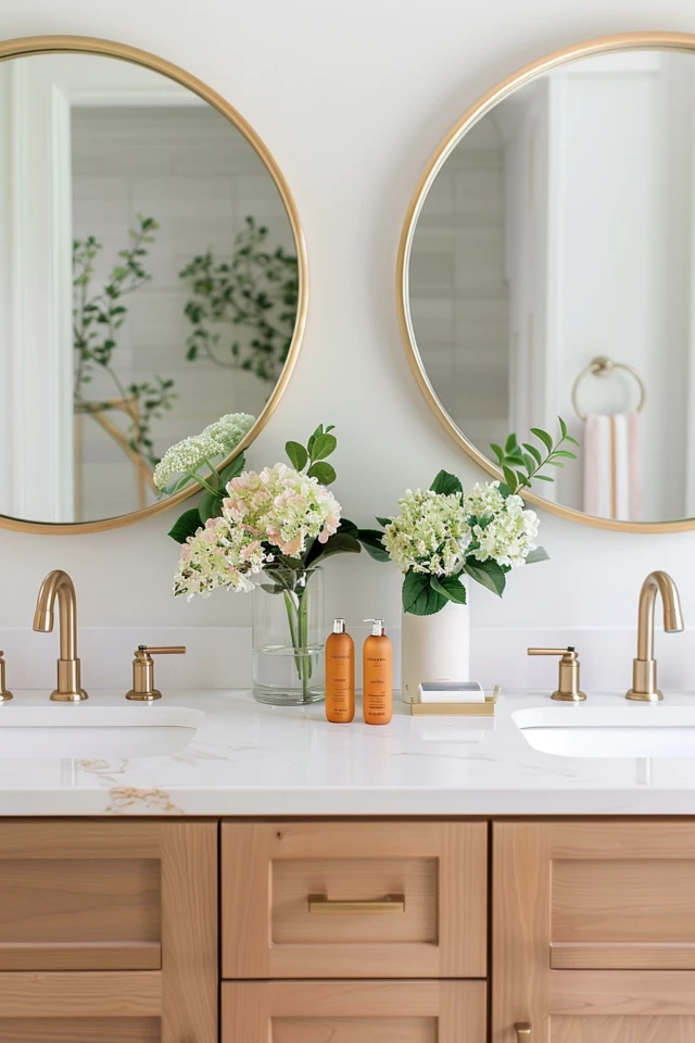 Double Vanity Bathroom Mirror Ideas: Style & Function