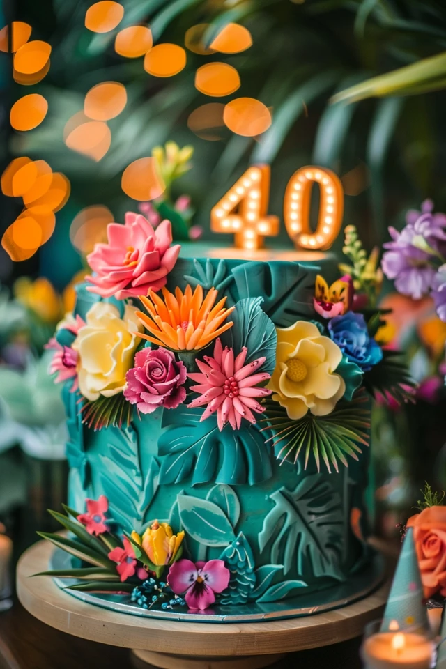 Celebrating in Style: 40th Birthday Cake Ideas Female