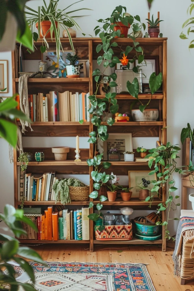 Bohemian Bookcases: Display and Storage