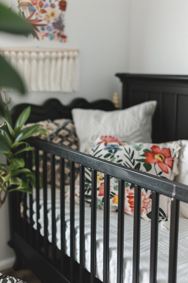 Chic Black Crib Nursery Ideas for Stylish Parents