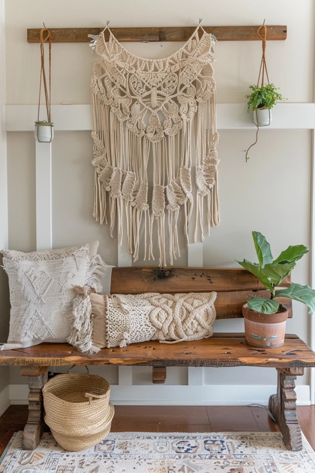 Bohemian Entryway: Stylish First Impressions