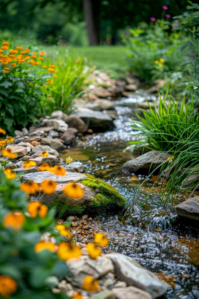 Create Your Dreamy Landscaping Creek Oasis